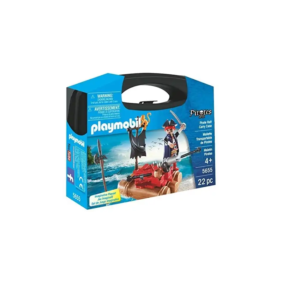 Playmobil Pirates 5655 Valigetta con Zattera e Pirata Playmobil - 1