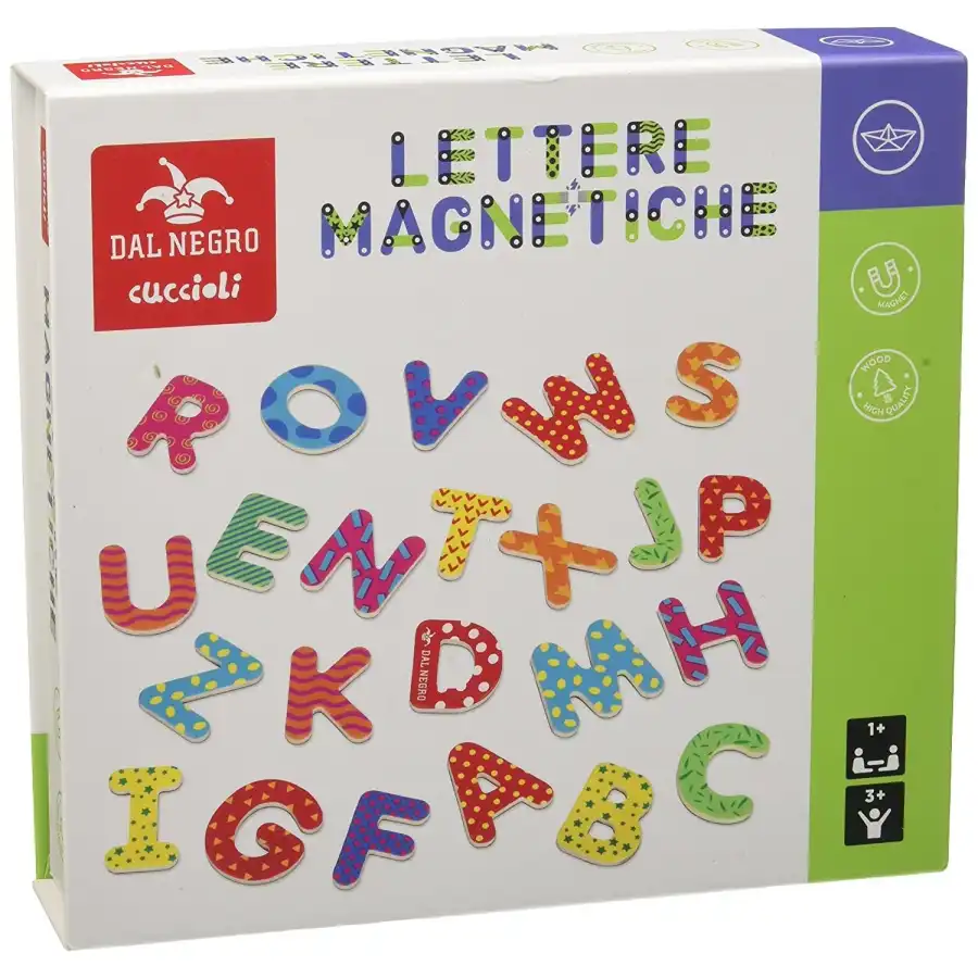 Lettere Magnetiche in Legno