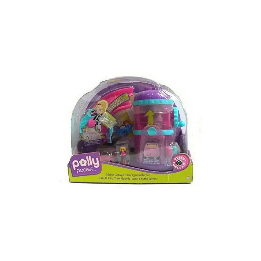 polly pocket glitter garage