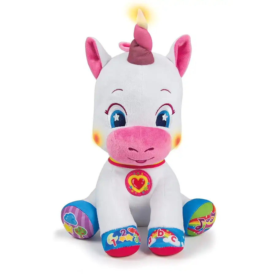 Peluche Unicorno Scintilla Canta e Brilla 17250 Clementoni - 1