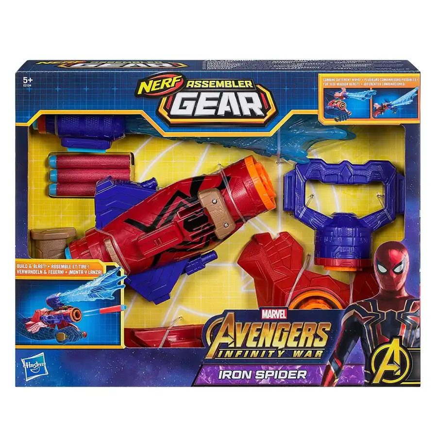 Avengers Infinity War Nerf Blaster Iron Spiderman