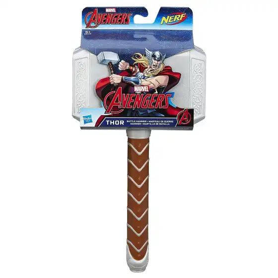 Avengers Nerf Martello da Battaglia di Thor Mjolnir Hasbro - 1