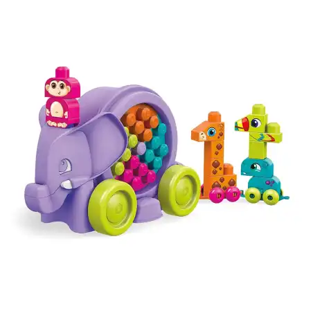 Mega bloks elephant parade purple on sale