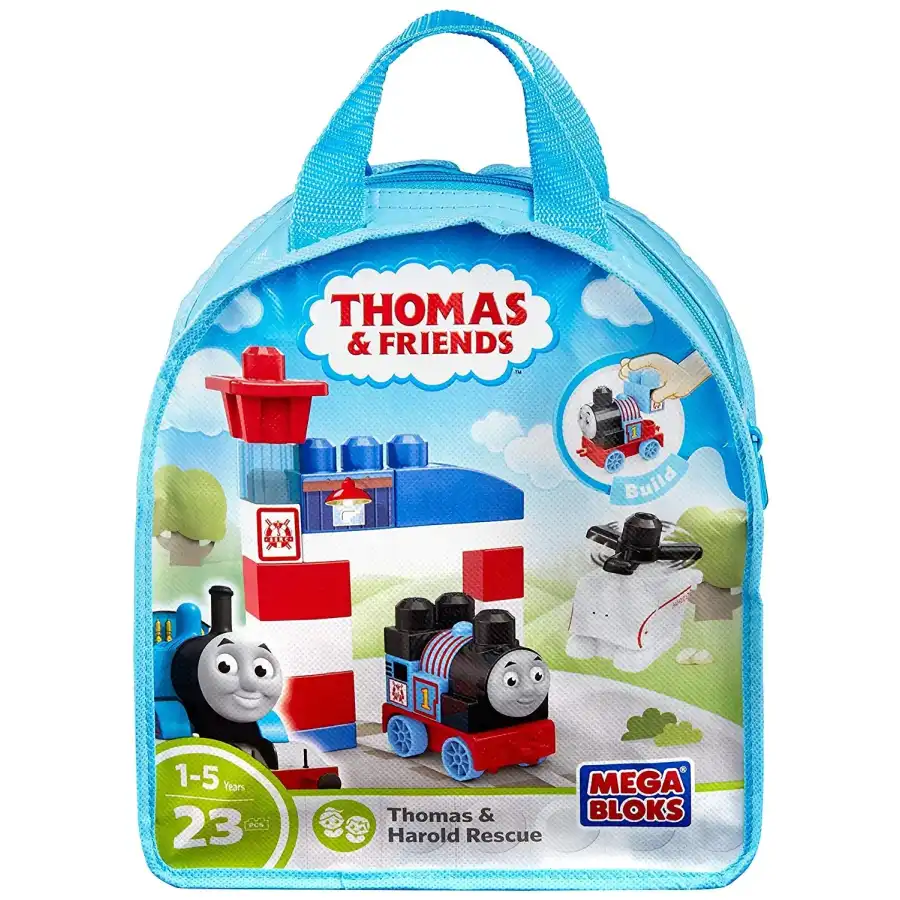 Mega Bloks DXH55 The Thomas Bag Construction Train Centro de