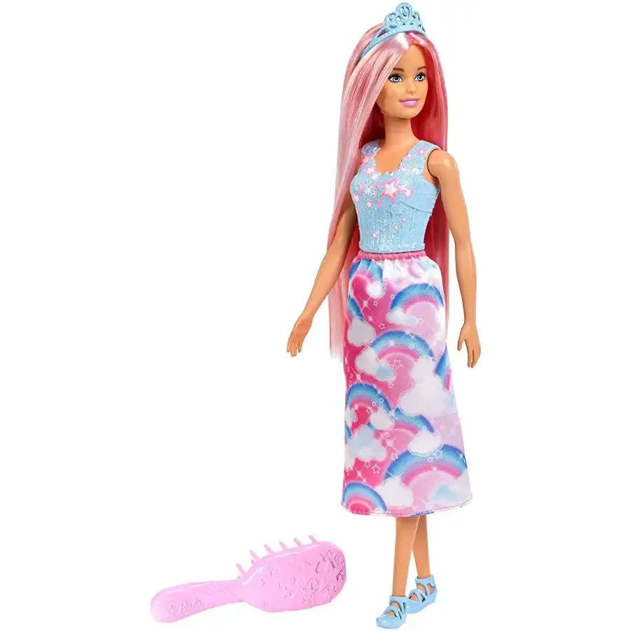 Poupée Barbie la princesse arc en ciel