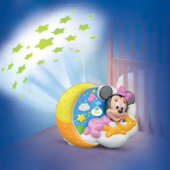 Projecteur d'étoiles magiques pour bébé Minnie 17116