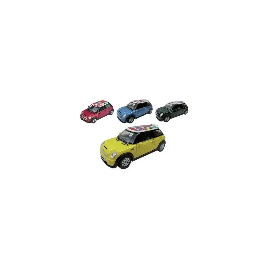 Auto Car Mini Cooper Flag Edition Assorted  - 1