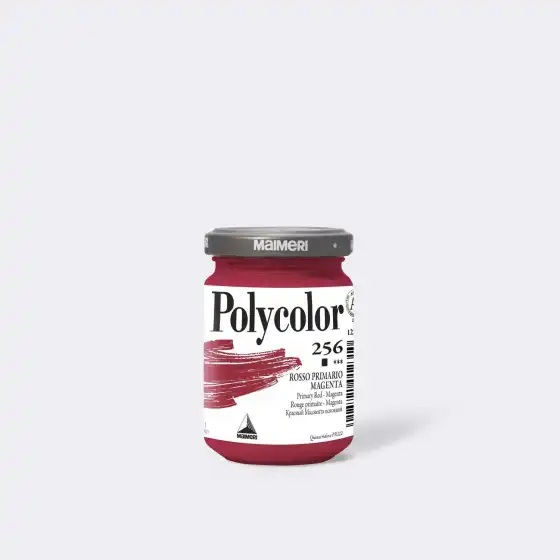 Vasetto Acrilico Maimeri Polycolor Rosso primario - Magenta 140 ml Maimeri - 1