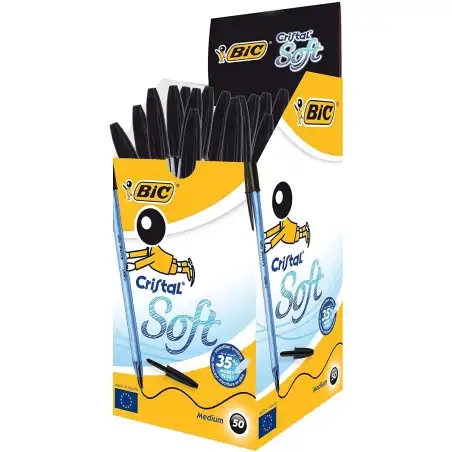 PENNA BIC CRISTAL SOFT NERA