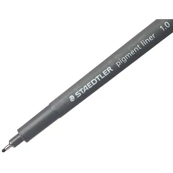 Staedtler Fineliner Pens 0.1mm Black Pack of 10 308-01-9 308-01-09