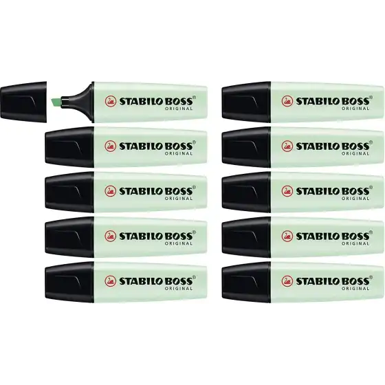 STABILO - BOSS EVIDENZIATORE VERDE PASTELLO 116 MENTA