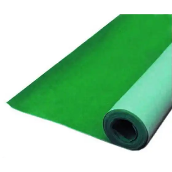 Carta Velluto Decorazione Verde Rotolo 5m X 70cm CWR - 1