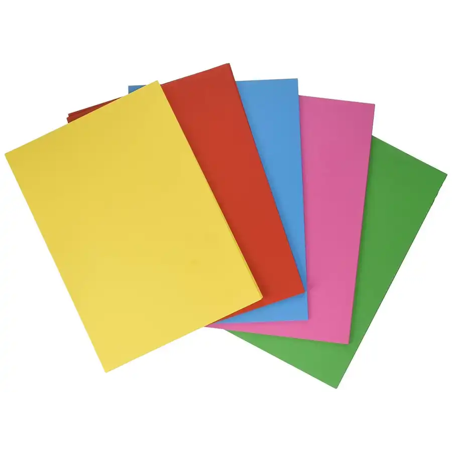 Carta Colore Rismaluce A4 210x297mm 200g/mq 50 Fogli Colori Forti Assortiti Cartotecnica Favini - 2