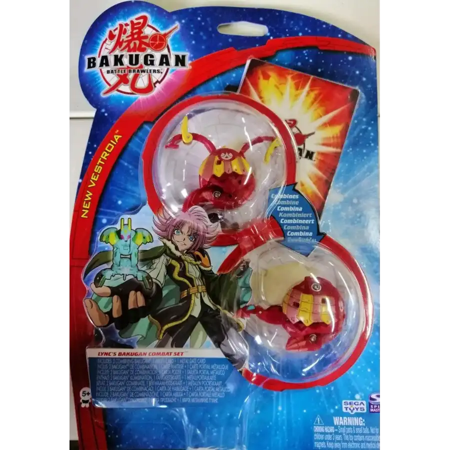 Spin Master Bakugan: Battle Brawlers Bakugan Battle Combat Set Serie 2 Set di Lynch Originale - 1