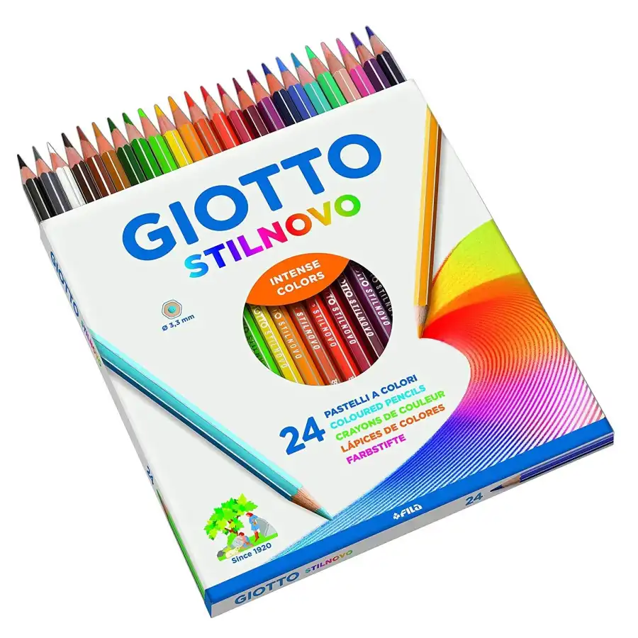 Giotto 256600 - Giotto Stilnovo - astuccio 24 pz - 6 confezioni Originale - 3