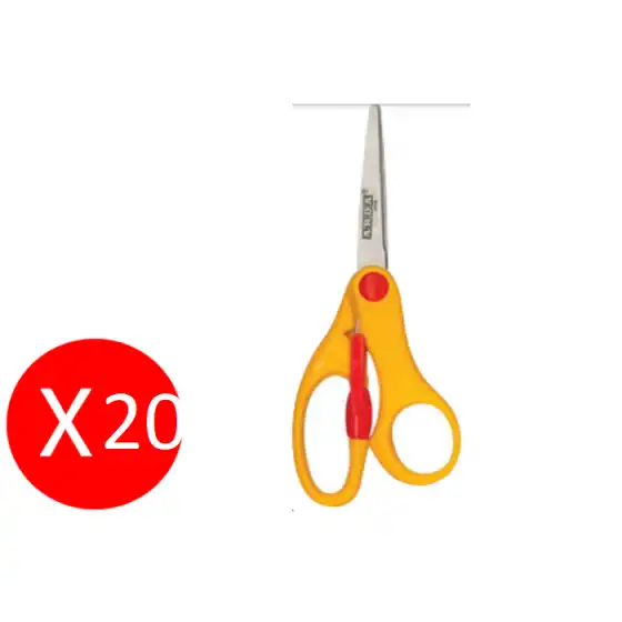 Arda Scissors Stainless steel blades rounded tip Easy 13cm 20 Pieces Originale - 1