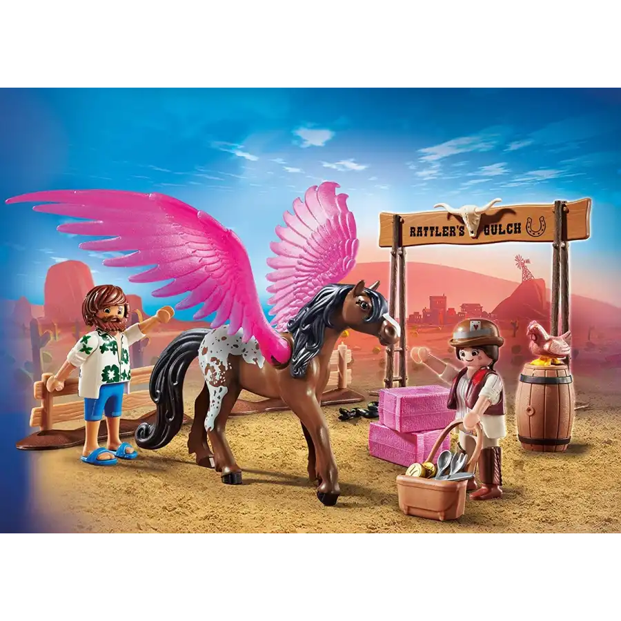 Playmobil The Movie 70074 Marla con cavallo alato  Playmobil - 1