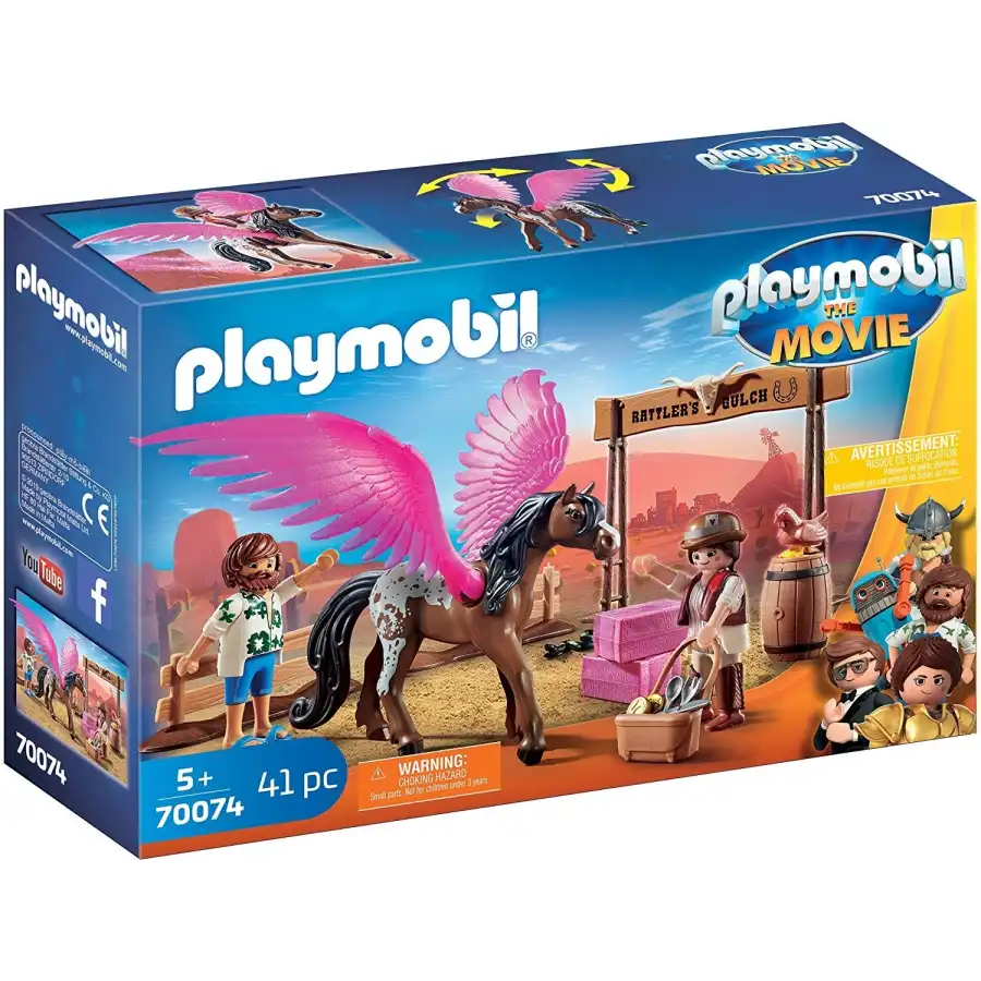 Playmobil The Movie 70074 Marla con cavallo alato  Playmobil - 5