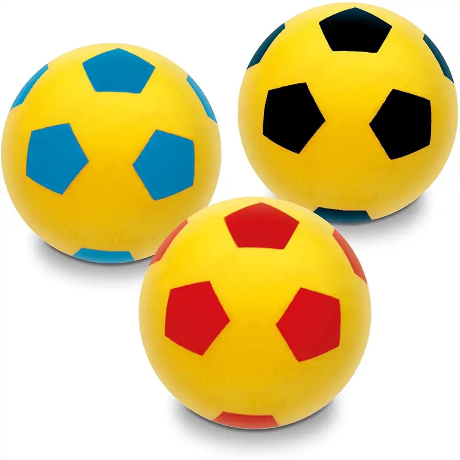 Pallone Calcio Diametro 140mm Soft Ball Colori Assortiti Mondo - 6