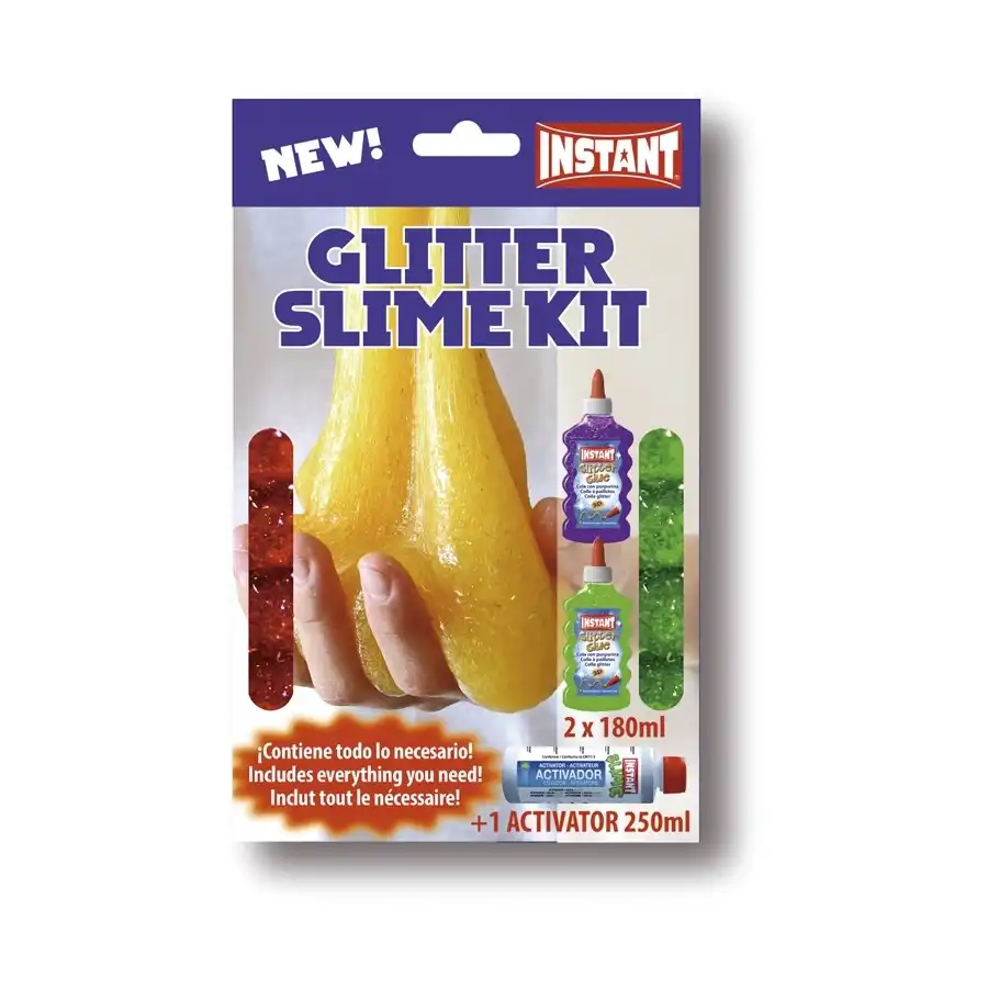 Glitter Slime Kit With Activator Instant - 1