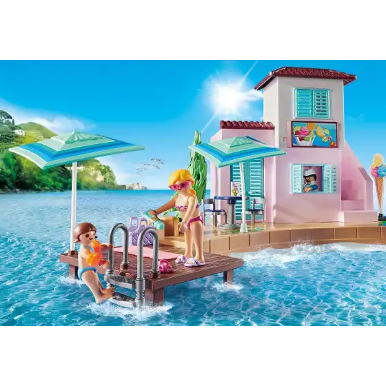 Playmobil Family Fun 70279 - Bar - Gelateria \"Del Porto\" Playmobil - 4