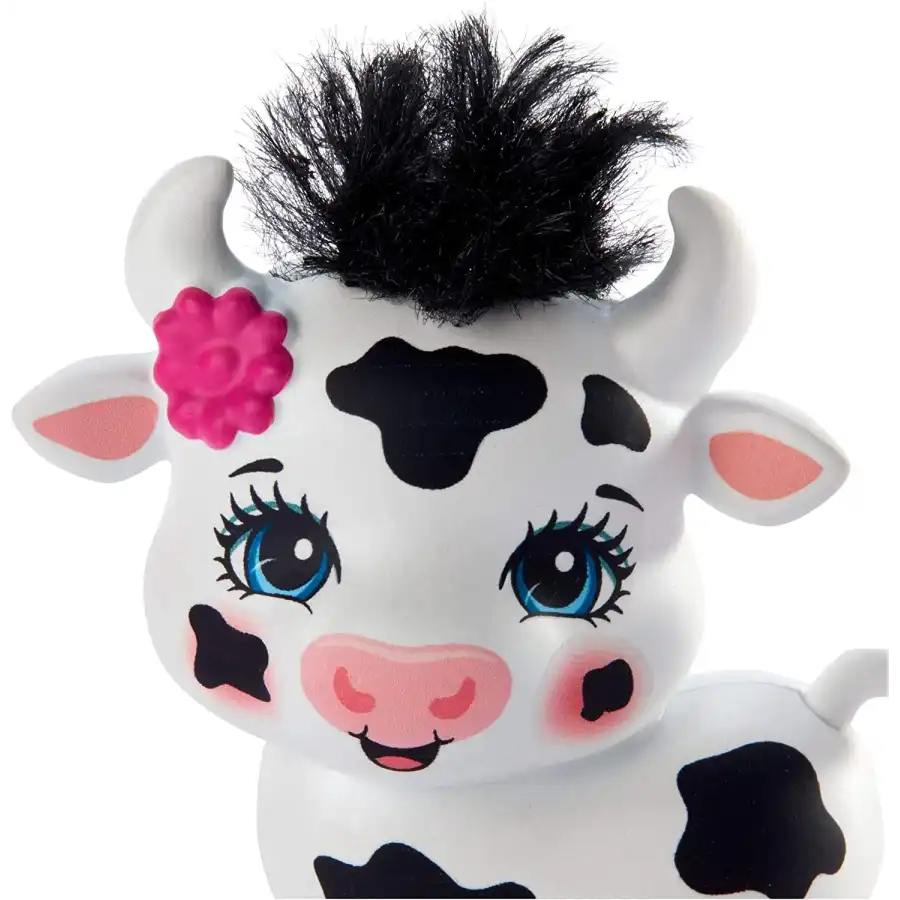 Enchantimals Cambrie Bambola con Cuccioli di Mucca GJX44 Mattel - 4