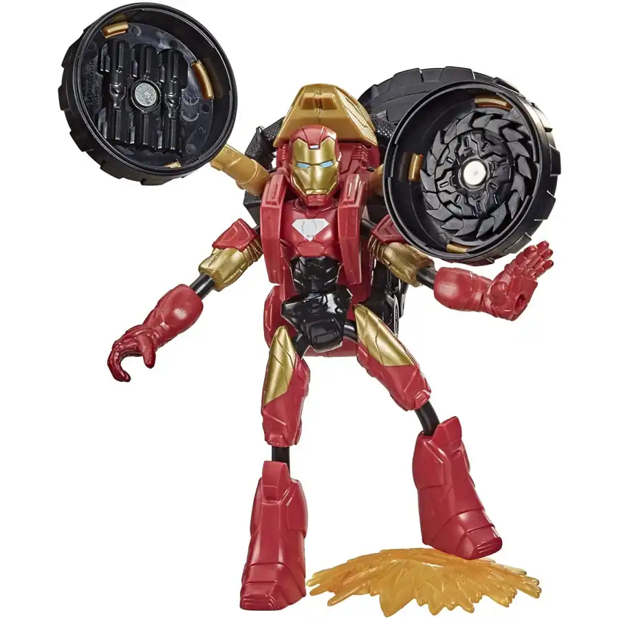 Bend and Flex Avengers Iron Man con veicolo snodabile Hasbro - 1