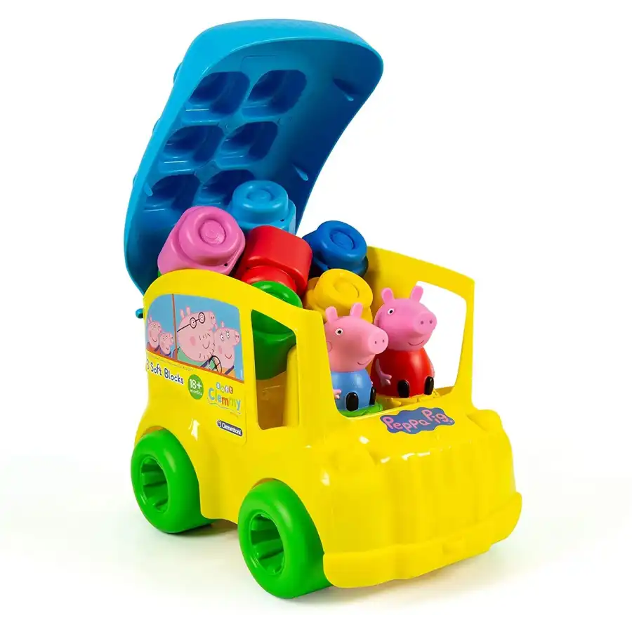 Soft Clemmy Peppa Pig Bus Secchiello 17424 Clementoni - 1