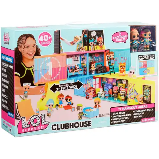 Lol Surprise ClubHouse Playset Originale - 2