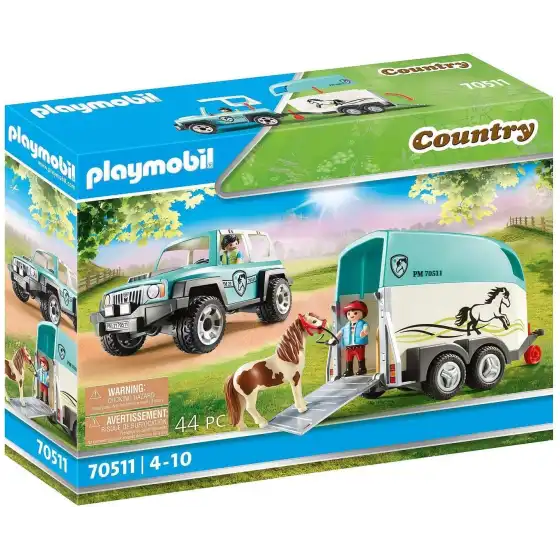 Playmobil Country 70511 Fuoristrada con Rimorchio Playmobil - 5