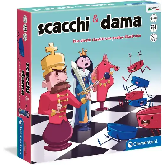 Scacchi e Dama 16292 Clementoni - 1