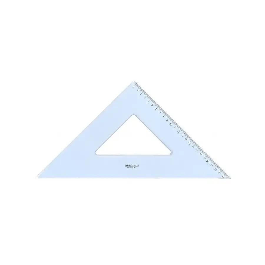 Squadra 45° 35 cm in Plastica Arda - 1