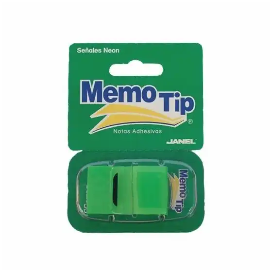 Memo Tip Flags Segnapagina 25mm Verde 50 Fg 30NIK026/2 NikOffice - 1