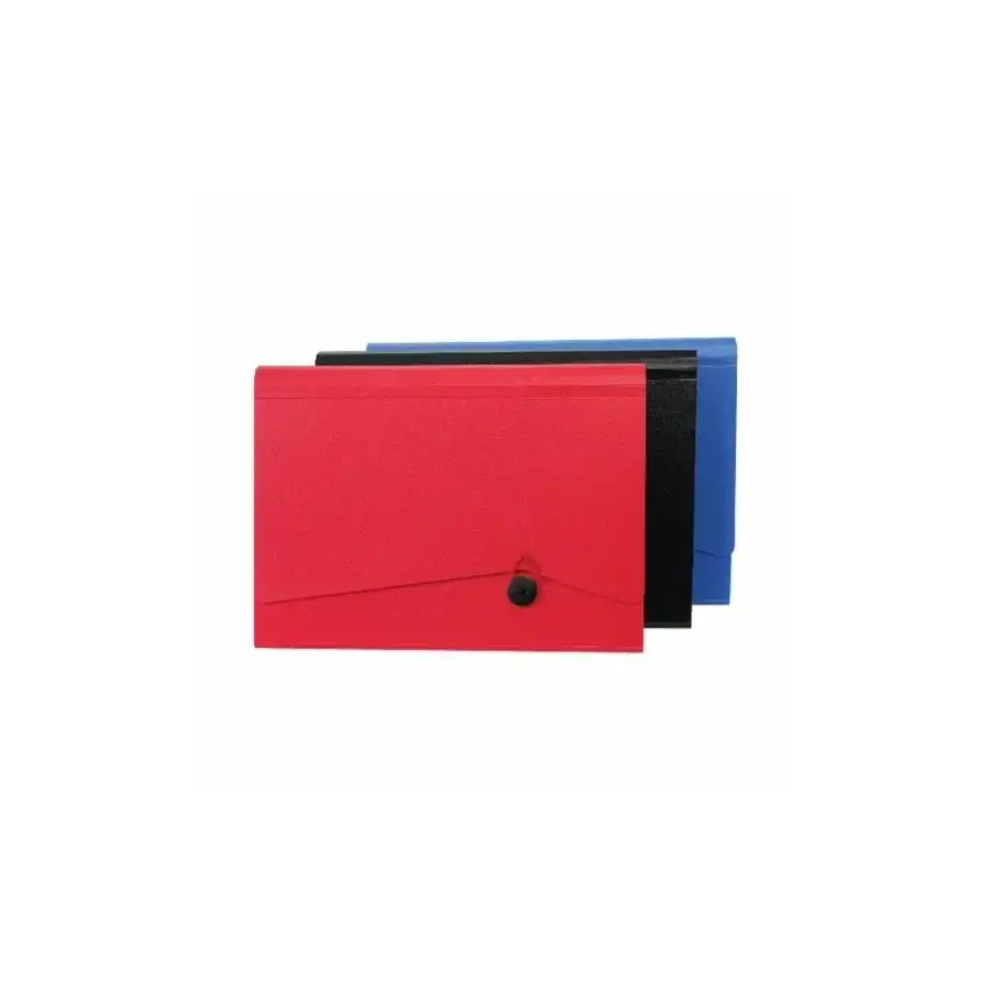 Cartella Portadocumenti 13 Tasche Rosso A4 210x297mm Dorso 2.8 01NIK090  NikOffice - 2