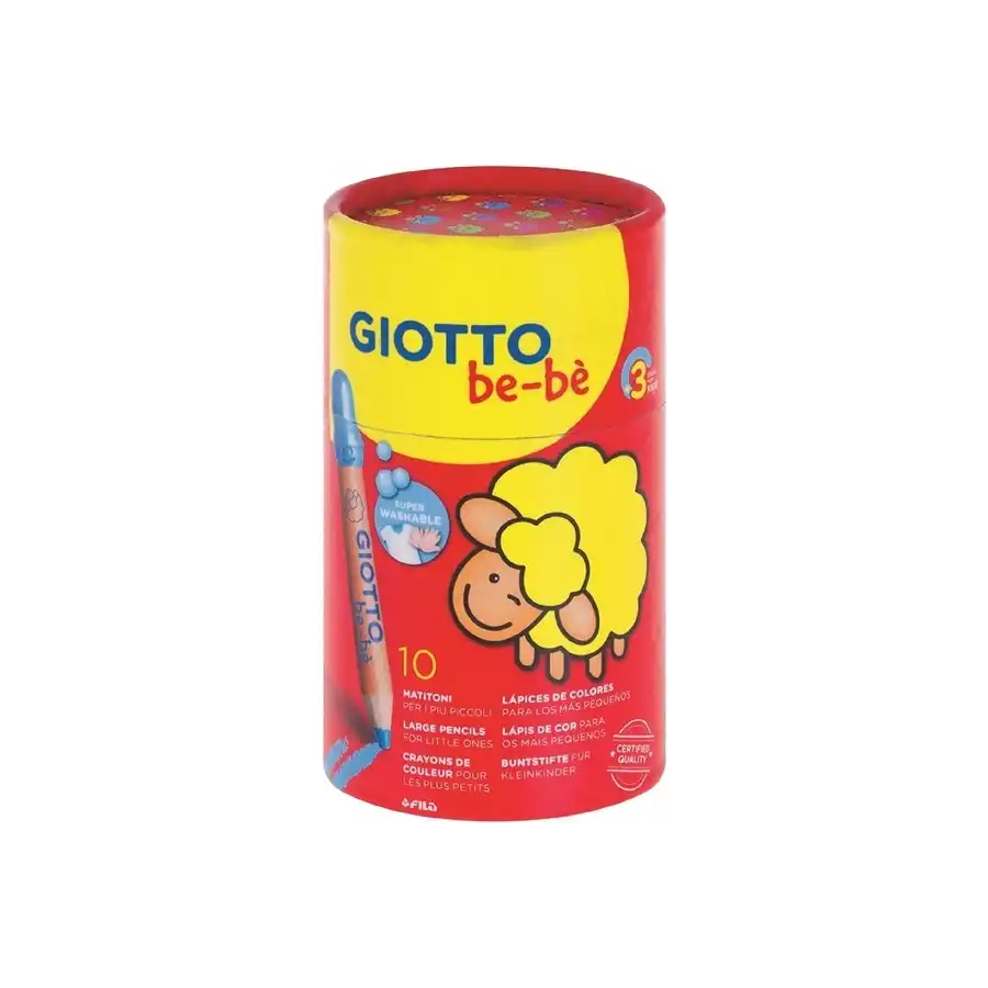 Giotto be-bè 461300 Crayons 10 pièces
