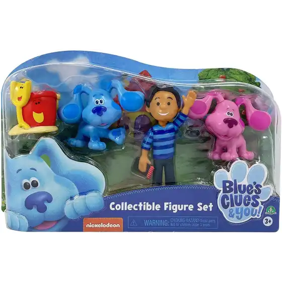 Blue's Clues & You Set 4 personaggi Giochi Preziosi - 1