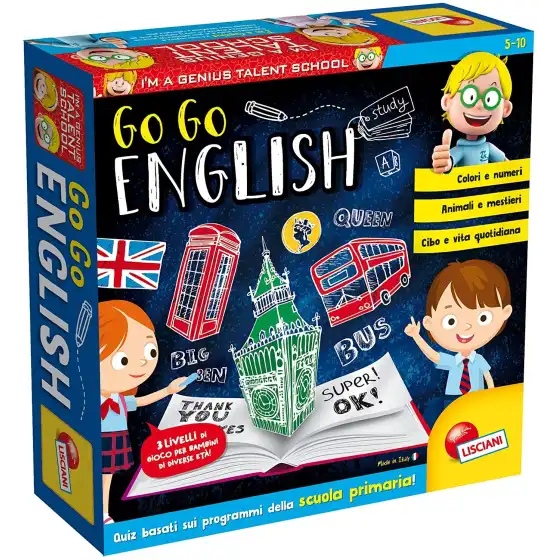 Piccolo Genio Talent School Go-Go English Lisciani - 3