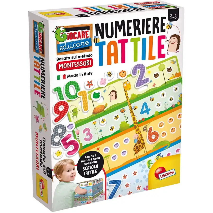 Montessori Numeriere Tattile Lisciani - 2