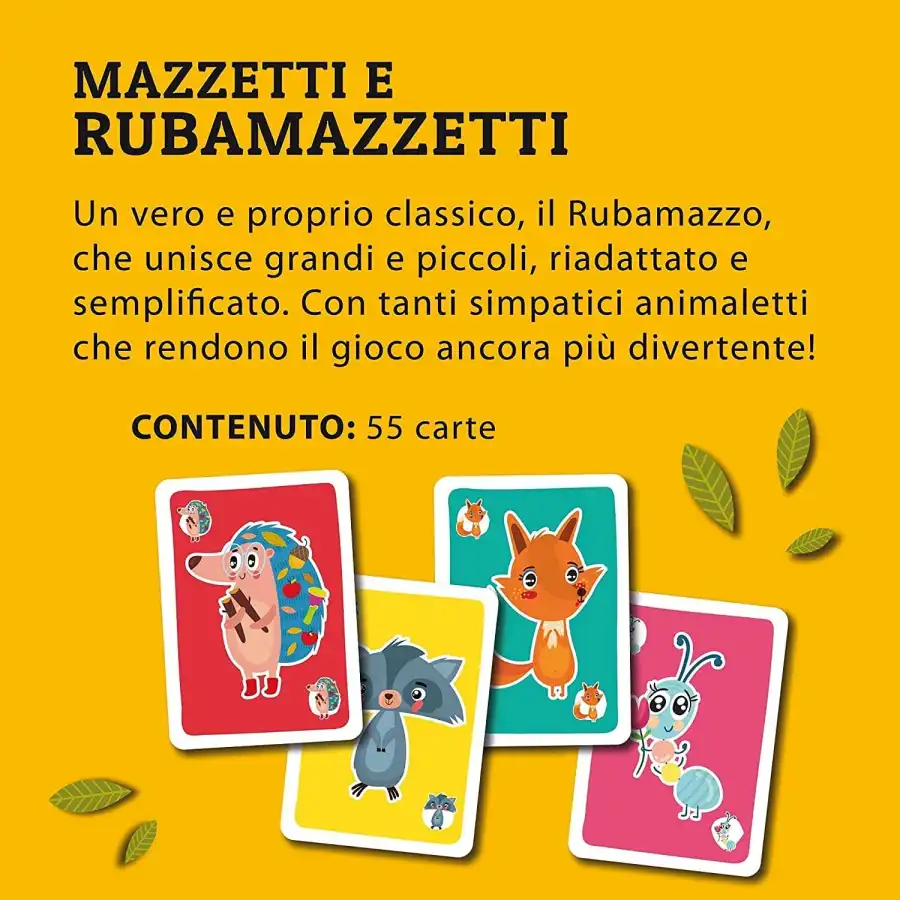 Ludoteca Le Carte Dei Bambini Mazzetti e Rubamazzetti 85804 Lisciani - 2