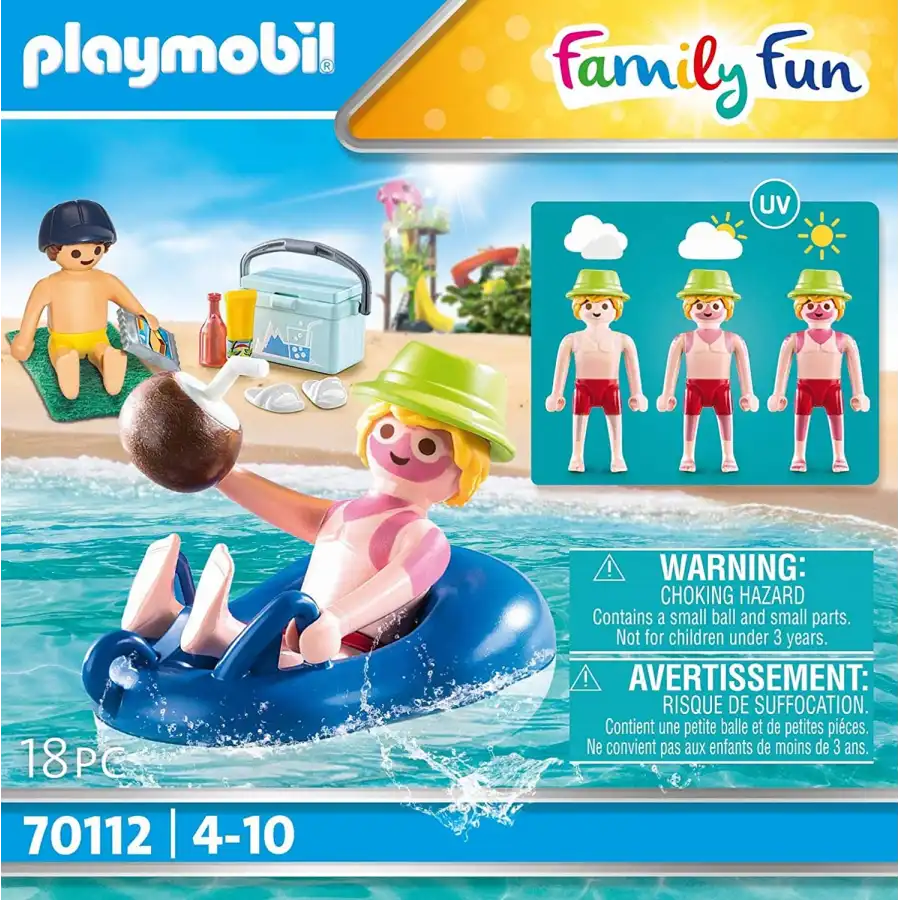 Playmobil Family Fun 70112 Baigneuse avec Annexe