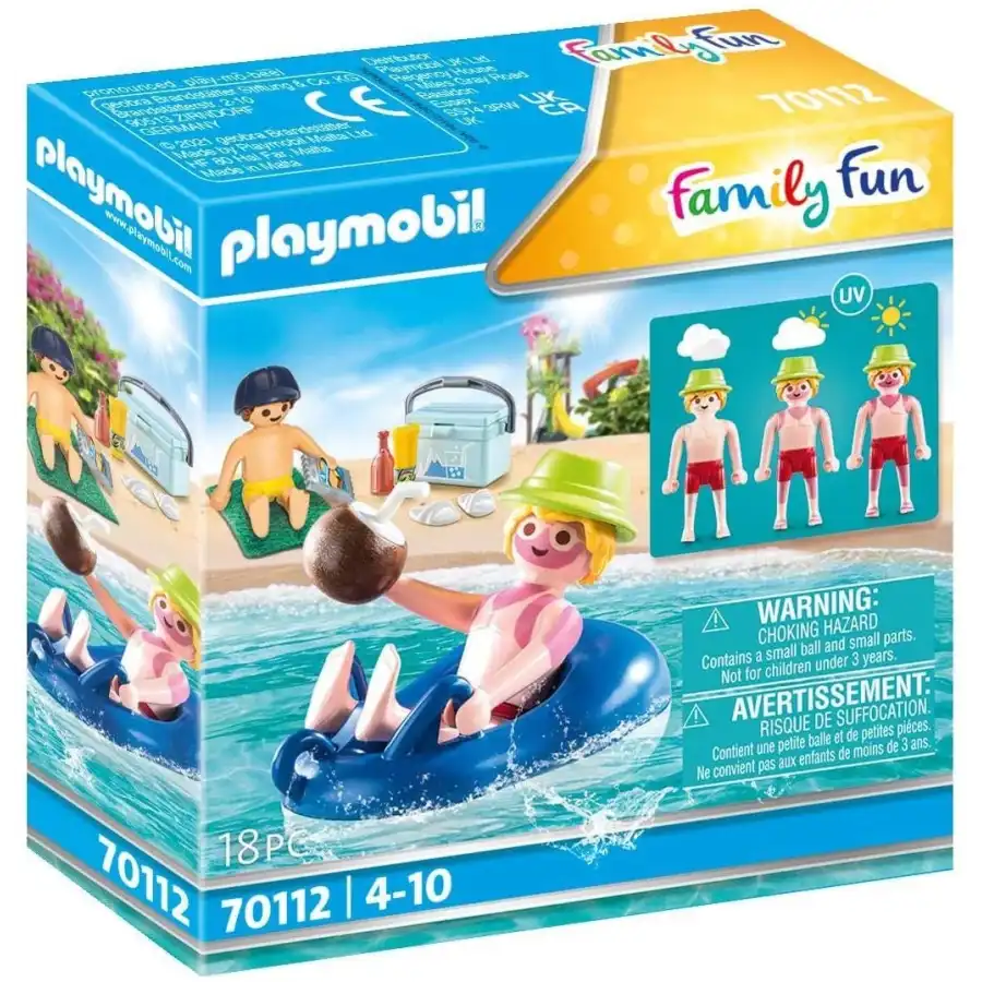 Playmobil : Family Fun / Piscine pour enfants avec toboggan 70611