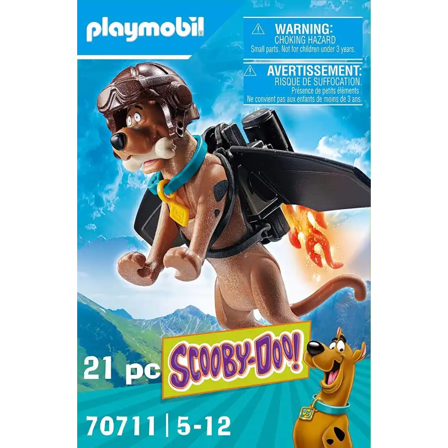 Playmobil Scooby Doo! 70711 Scooby Con Jet Pack Playmobil - 1