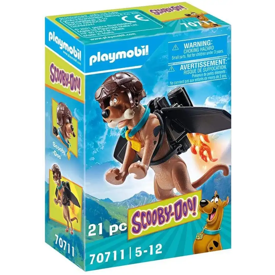 Playmobil Scooby Doo! 70711 Scooby Con Jet Pack Playmobil - 3