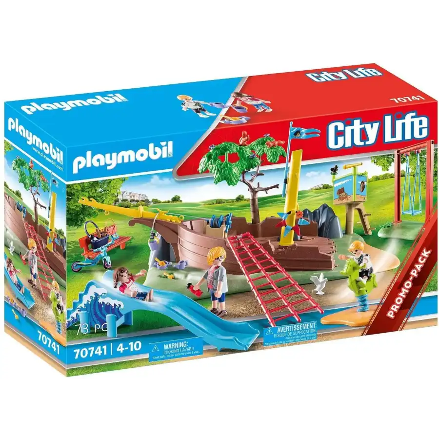 Playmobil City Life 70741 Aire de Jeux Pirate