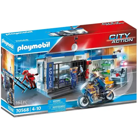 Fuga Dalla Stazione Di Polizia Playmobil 70568 Playmobil - 6