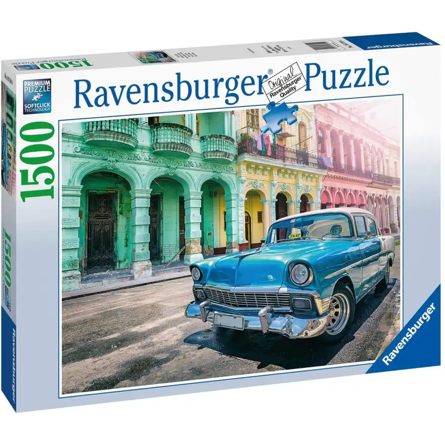 Puzzle automobile à Cuba 1500 pièces 16710