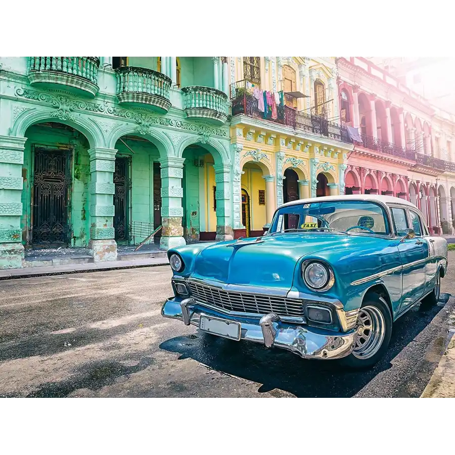 Puzzle Automobile a Cuba 1500 Pezzi 16710 Ravensburger - 2