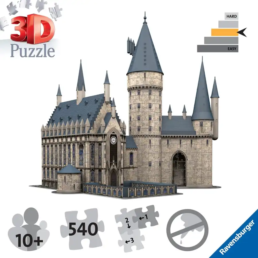 Puzzle 3D : Château de Poudlard Harry Potter - La Grande Récré