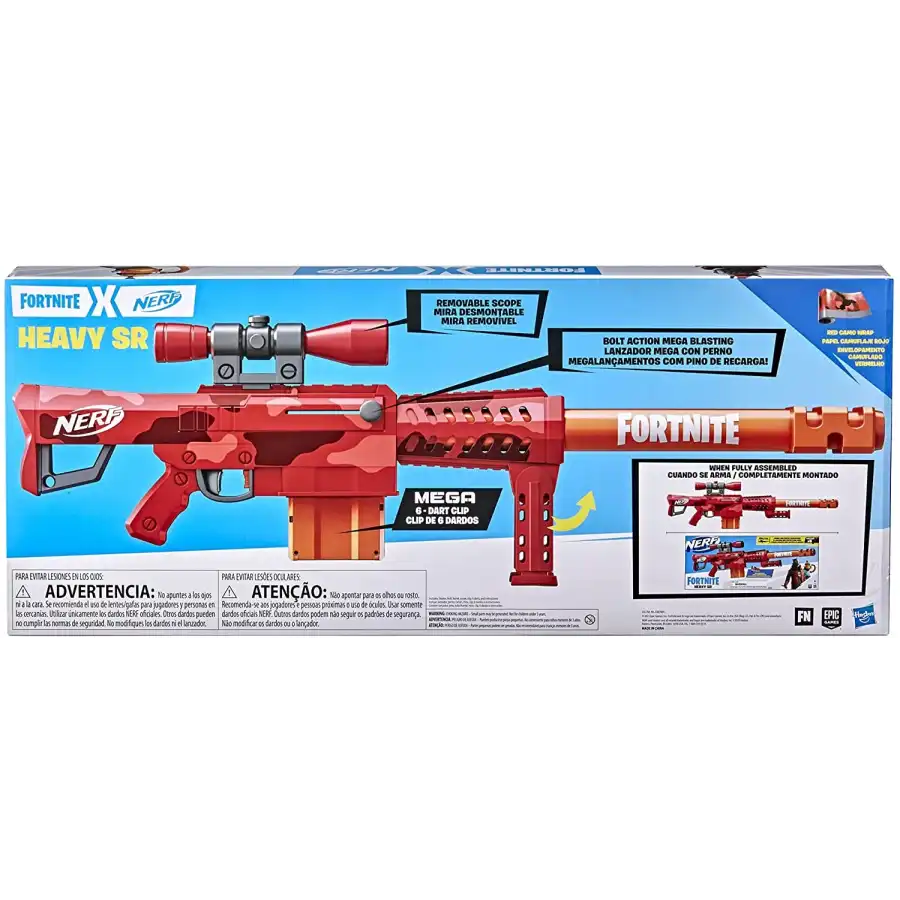 Nerf Blaster Fortnite Heavy SR Hasbro - 2