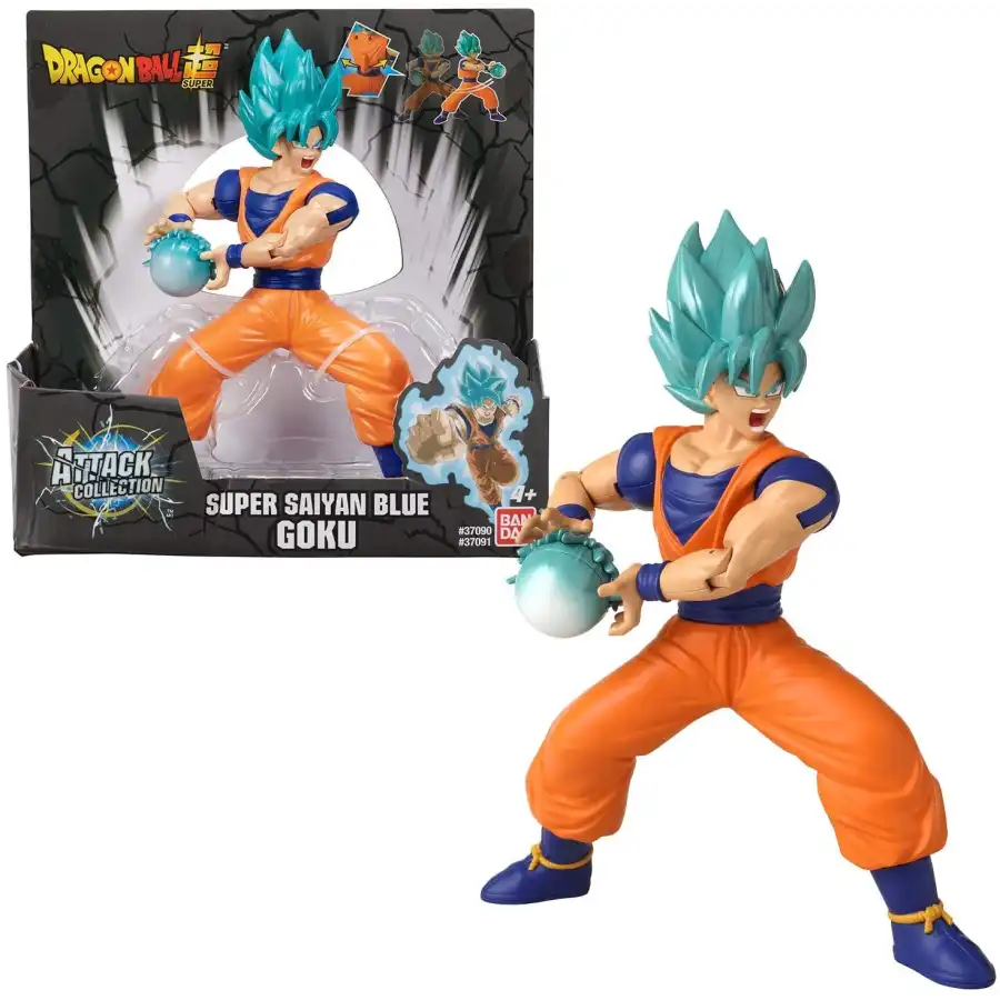 Super Saiyan Blue Goku Attack Collection